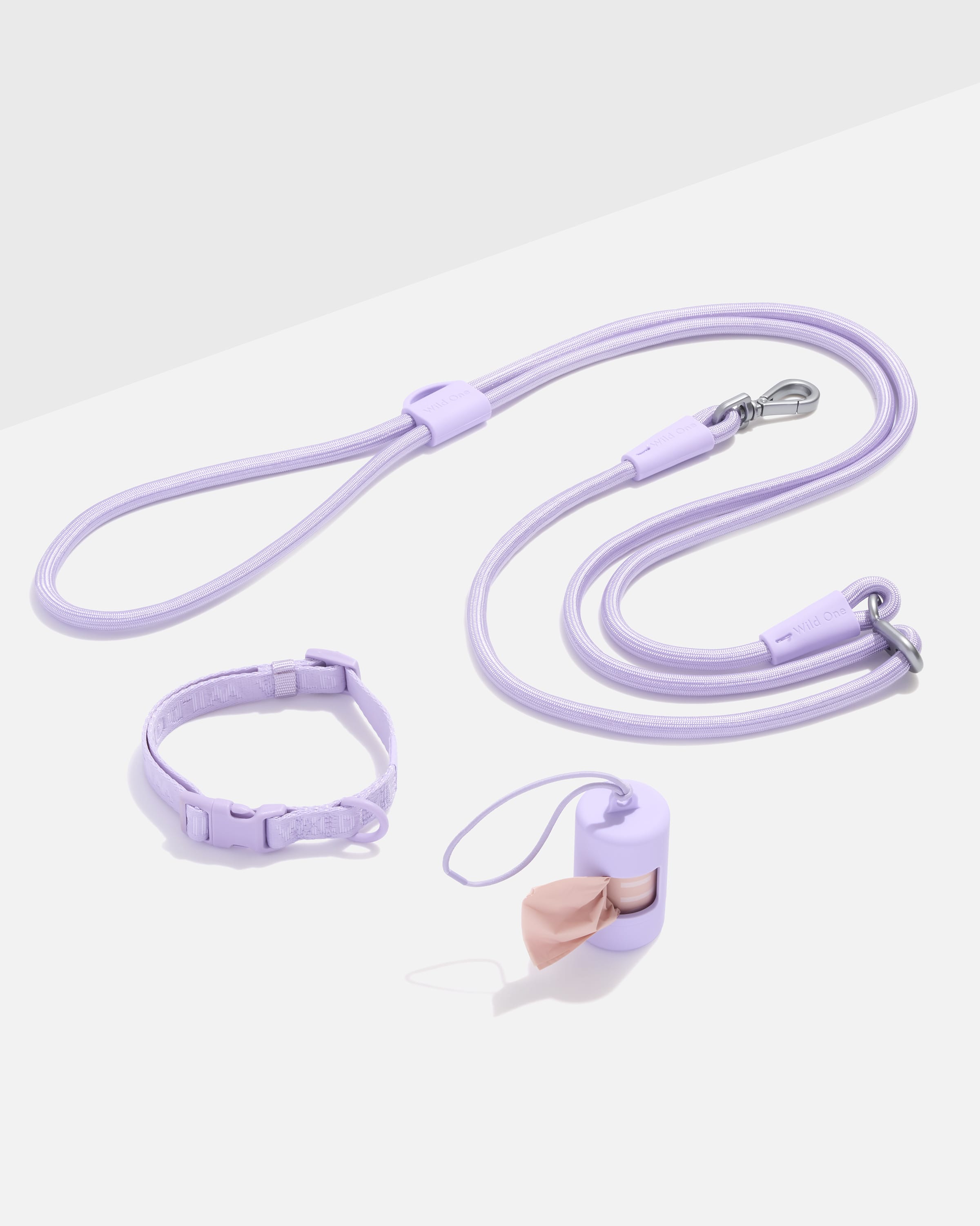 お出かけ・お散歩用品 THE DAYS 'Climbing Rope Leash Bousui bag Quick-Release Collar + Hands-Free Rope Leash Dog Walk Kit – Wild One