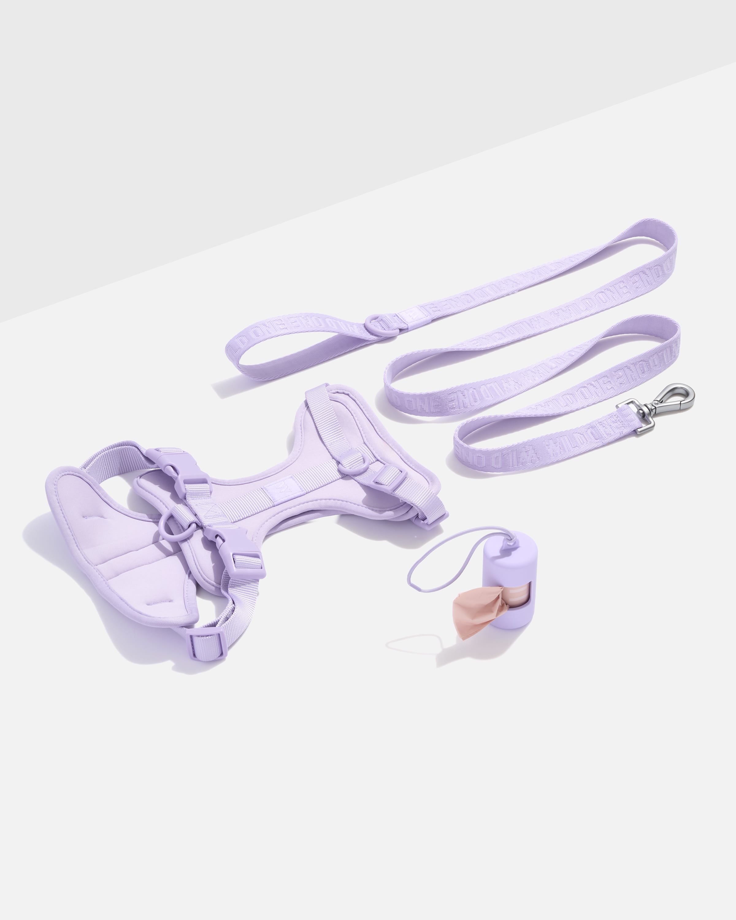 Cushioned Harness + Lightweight Leash Dog Walk Kit – Wild One