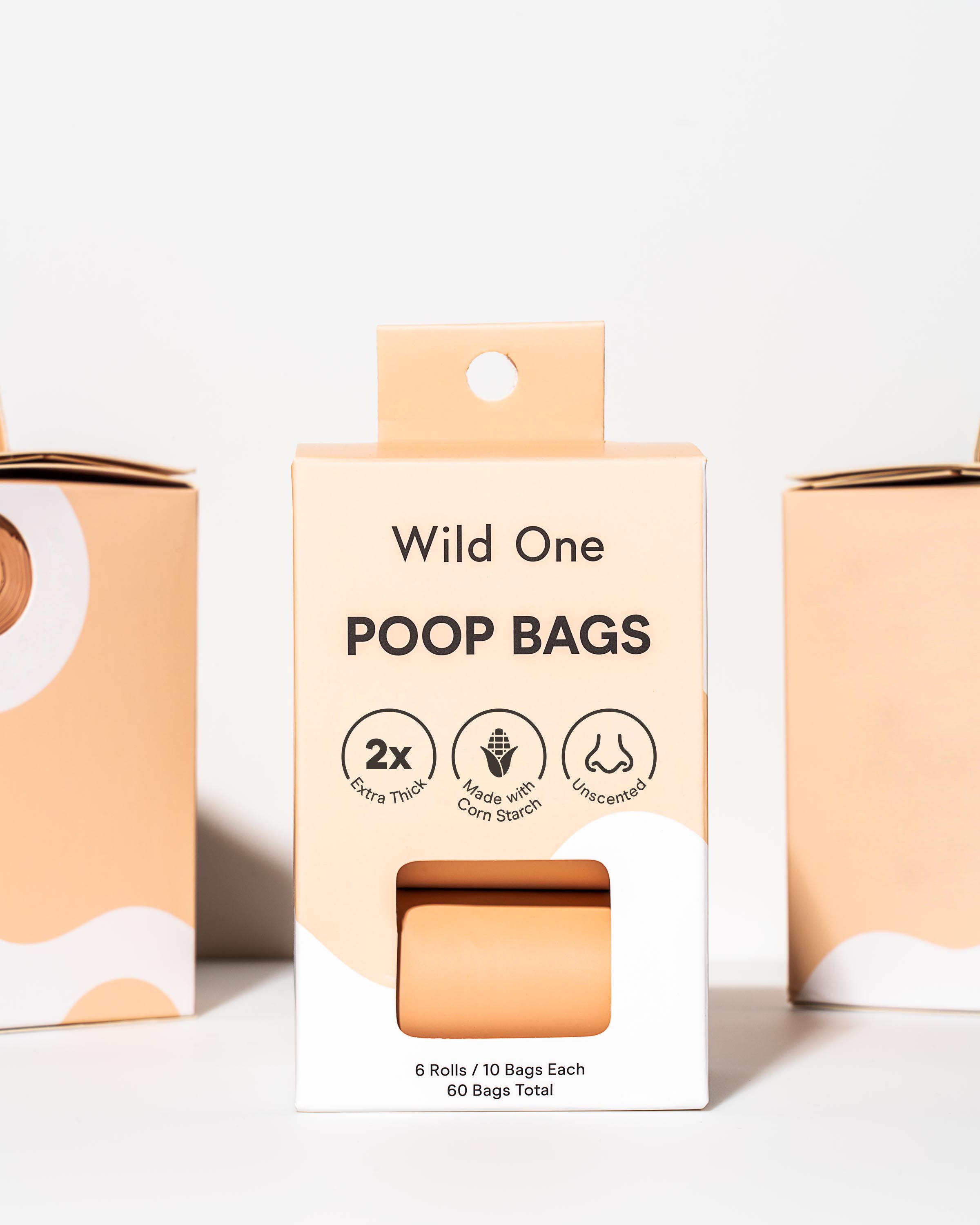 Eco-Friendly Dog Poop Bags Wild One - Main Image