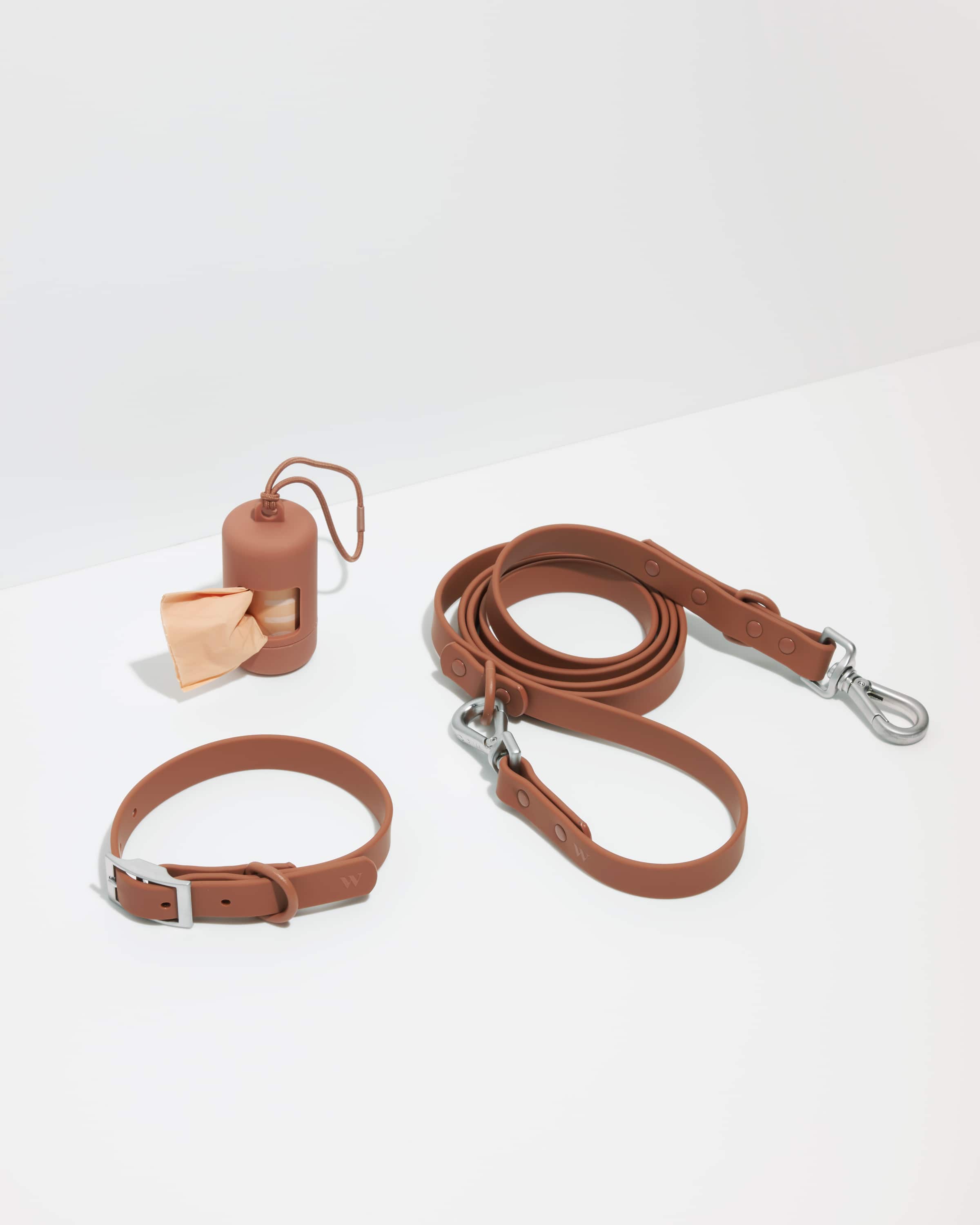 Collar Walk Kit - Cocoa / XS / Standard