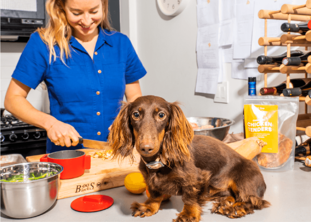 A dog named after her mom’s favorite canned fish