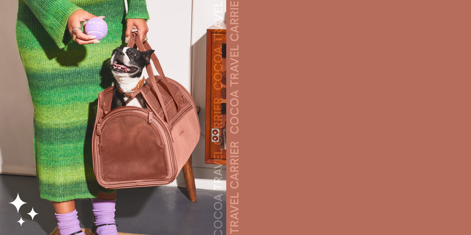 STAUD Launches Custom Pet Portrait Bags