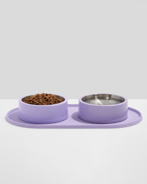 Wild One Silicone Black Dog Placemat | Petco