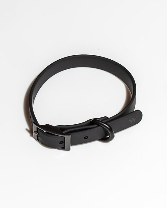 Waterproof Dog Collar – Black