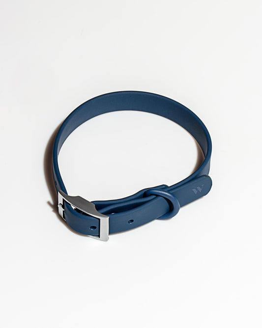 Waterproof Dog Collar – Navy
